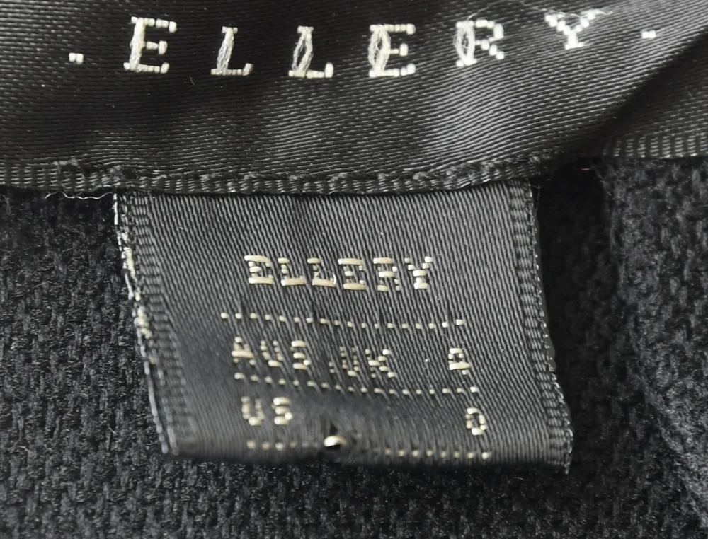 Ellery Siren Skirt In Bordeaux Size 0 - Picture 4 of 7